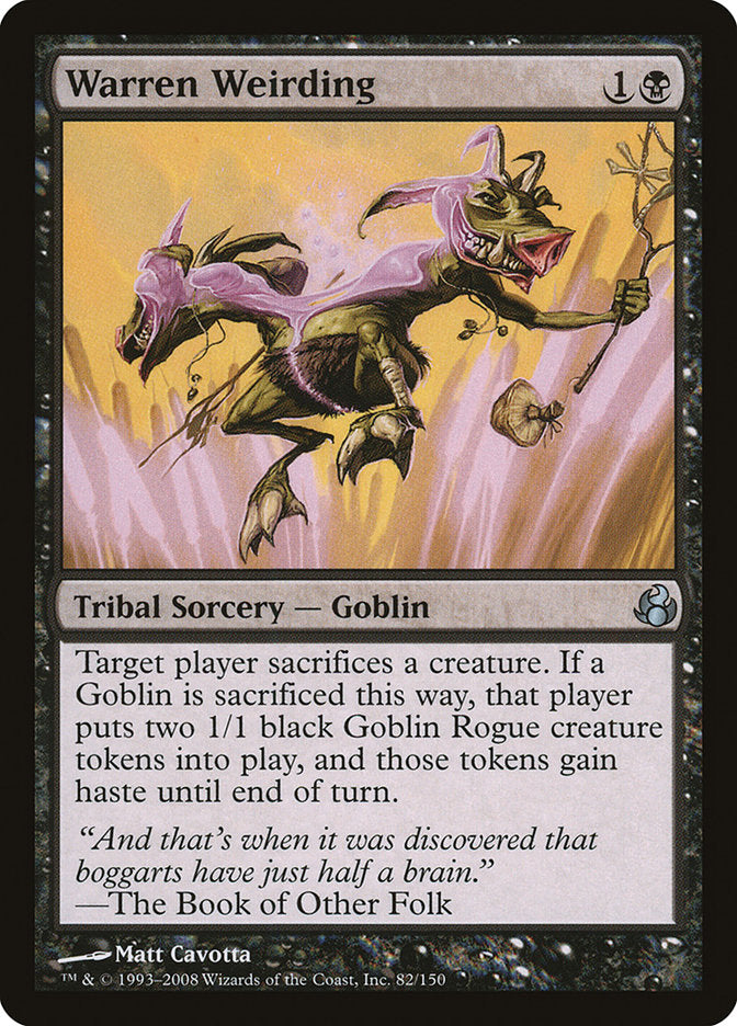 Warren Weirding - Foil