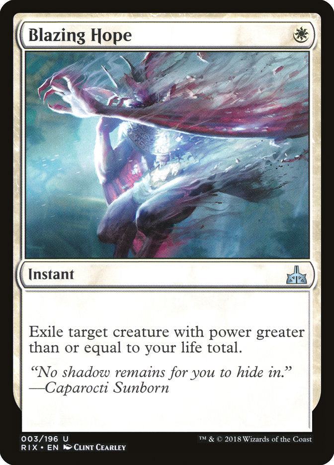 Blazing Hope - Foil