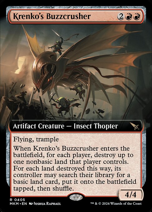 Krenko's Buzzcrasher - Foil