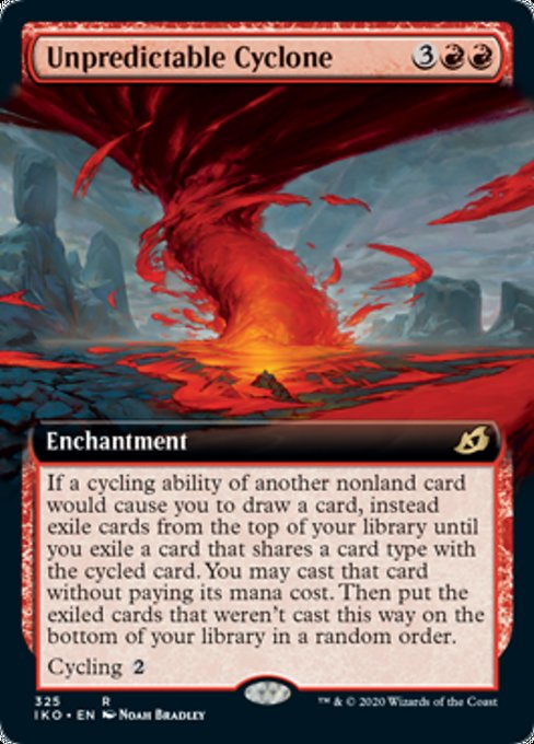 Unpredictable Cyclone - Foil