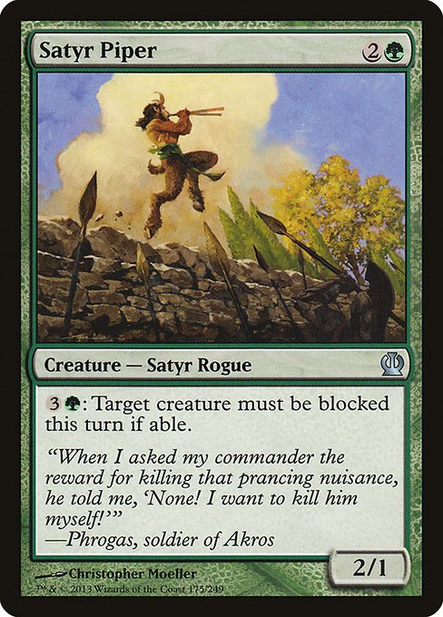 Satyr Piper - Foil