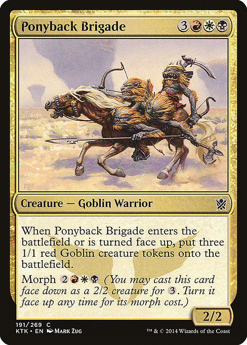 Ponyback Brigade - Foil