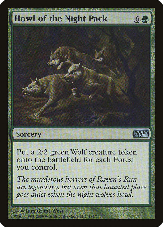 Howl of the Night Pack - Foil