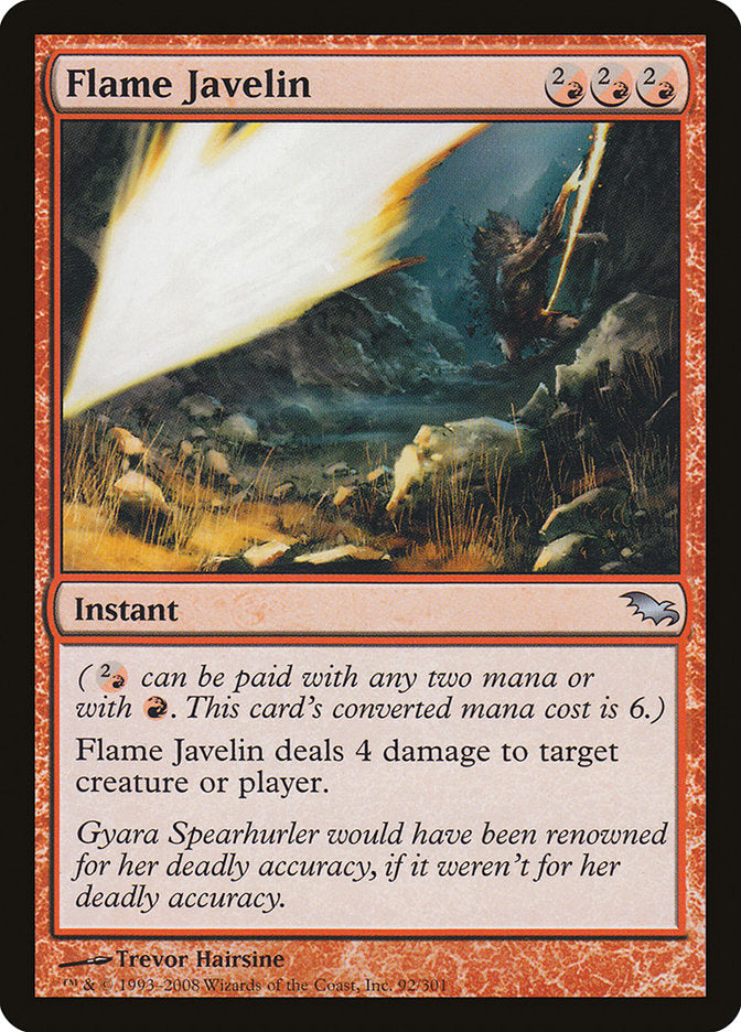 Flame Javelin - Foil