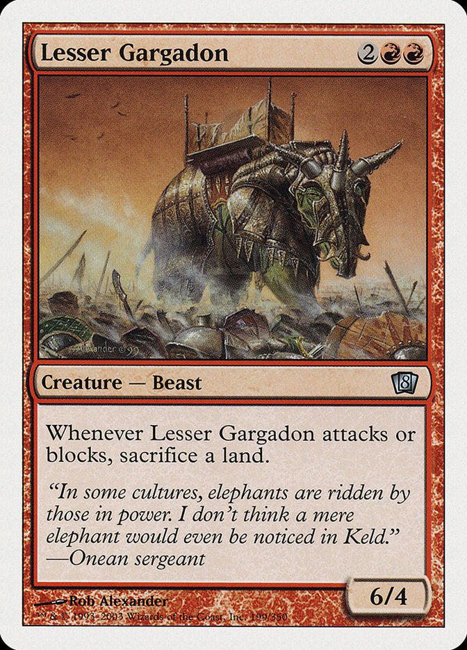 Lesser Gargadon - Foil