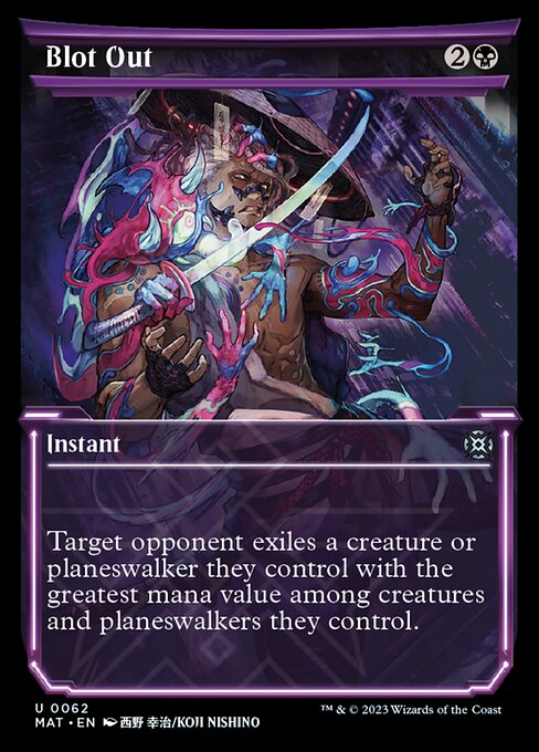 Blot Out - Foil