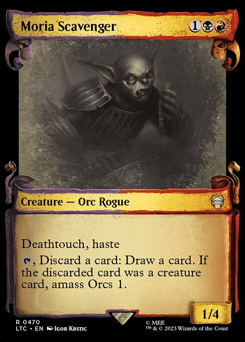 Moria Scavenger - Silver Foil