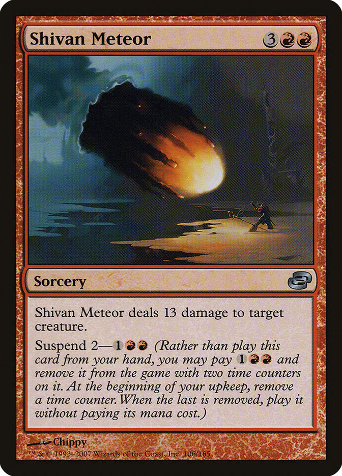 Shivan Meteor - Foil