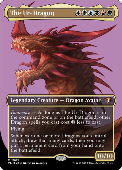 The Ur-Dragon - Textured Foil