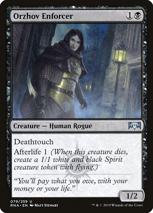 Orzhov Enforcer - Foil