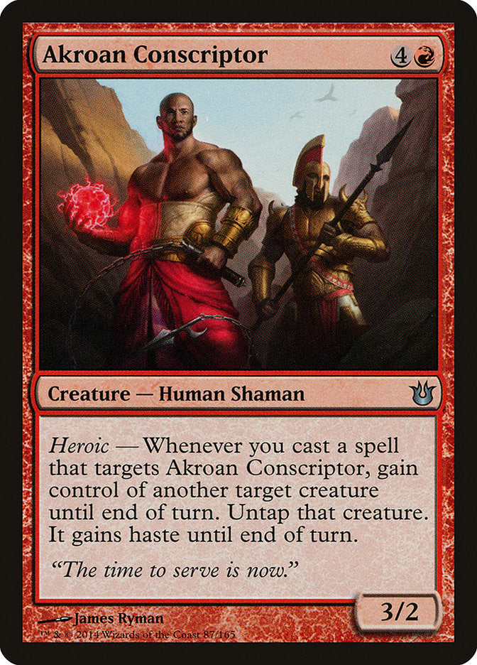 Akroan Conscriptor - Foil