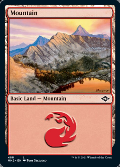 Mountain (488) - Foil-Etched