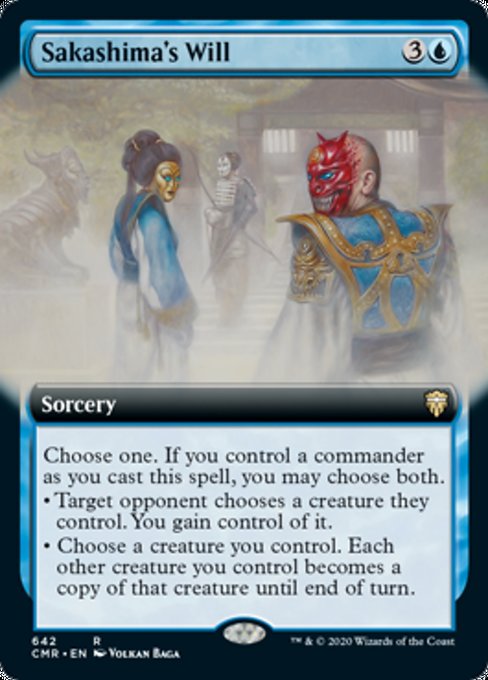 Sakashima's Will - Foil