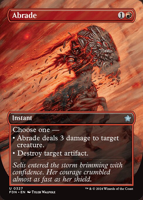 Abrade - Foil