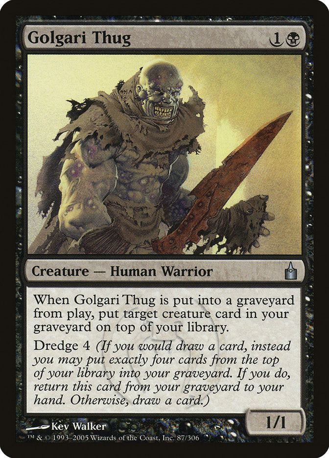Golgari Thug - Foil