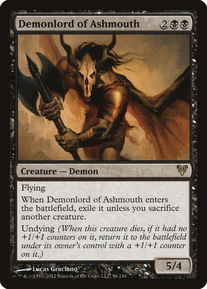 Demonlord of Ashmouth - Foil