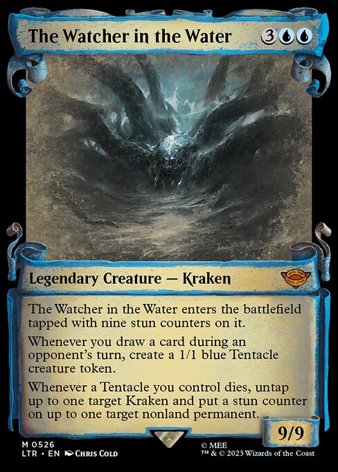 The Watcher in the Water - Silver Foil