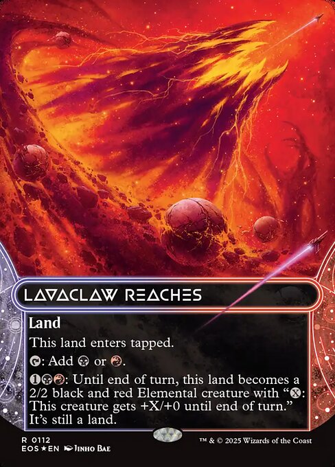 Lavaclaw Reaches - Galaxy Foil