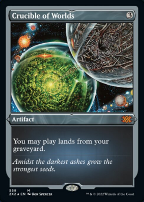 Crucible of Worlds - Foil Etched