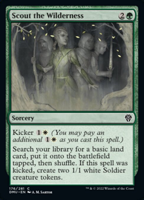 Scout the Wilderness - Foil