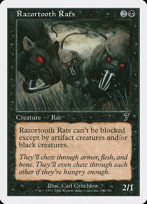 Razortooth Rats - Foil