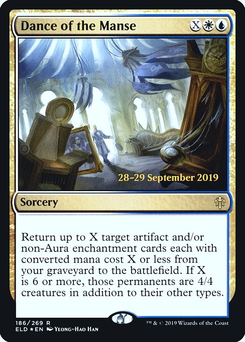 Dance of the Manse - Foil - Prerelease Promo