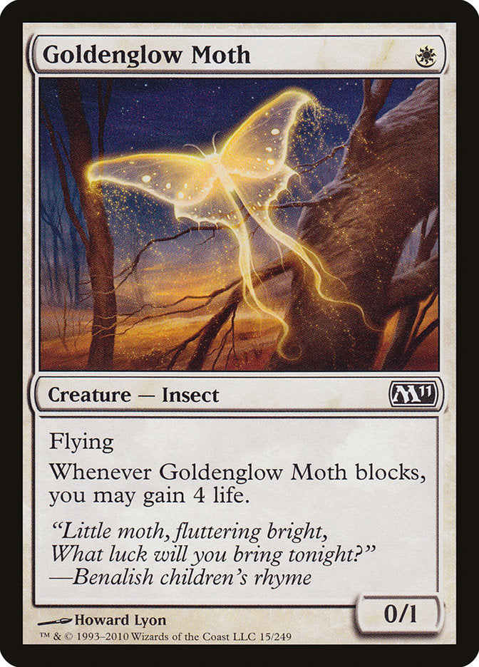 Goldenglow Moth - Foil