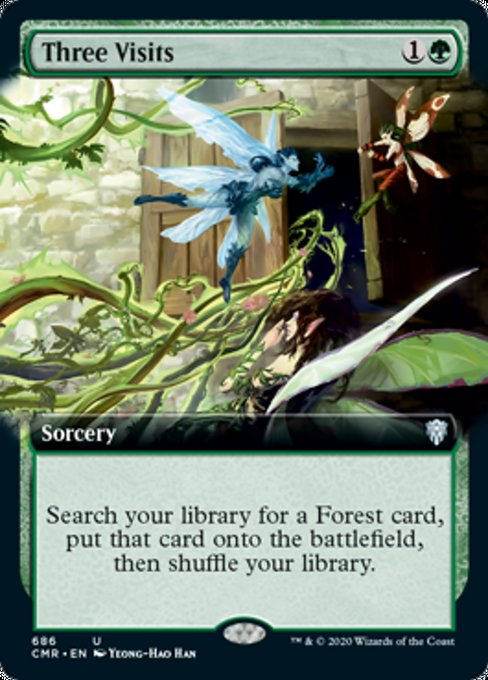 Three Visits - Foil
