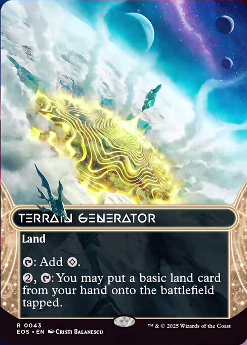 Terrain Generator - Foil