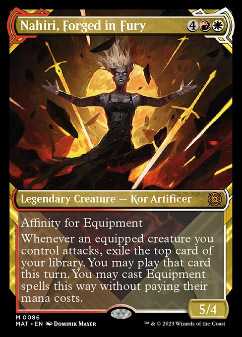 Nahiri, Forged in Fury - Foil
