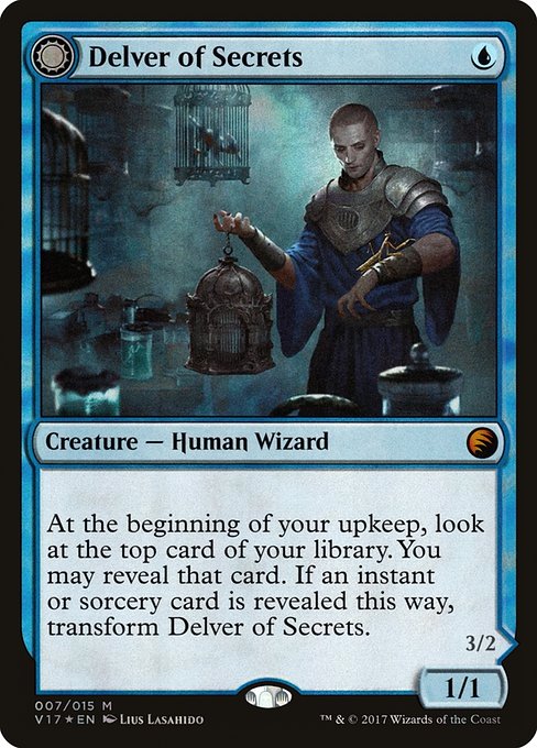 Delver of Secrets - Foil