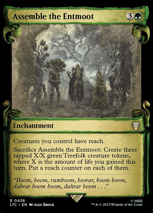 Assemble the Entmoot - Silver Foil