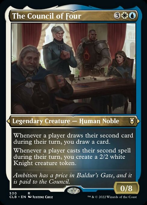 The Council of Four - Foil-Etched