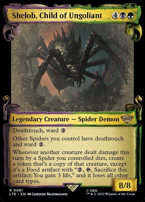 Shelob, Child of Ungoliant - Silver Foil