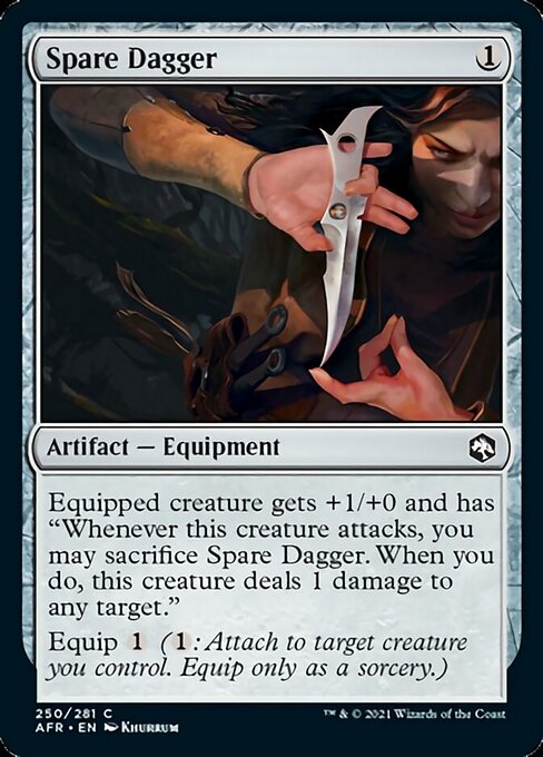 Spare Dagger - Foil
