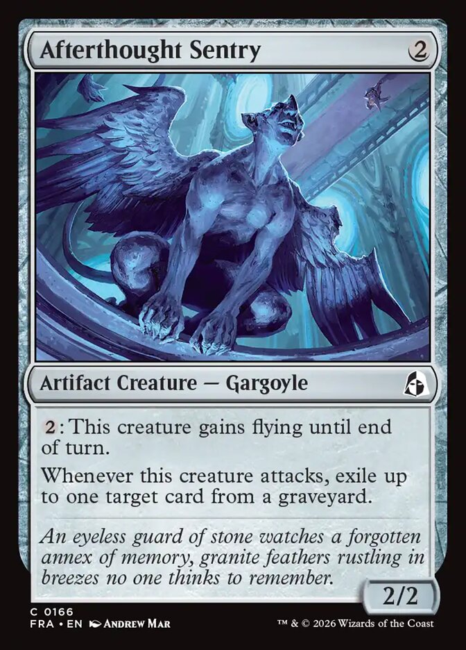 Afterthought Sentry - Foil