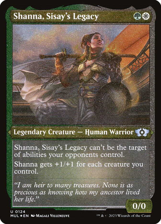 Shanna, Sisay's Legacy - Foil-Etched