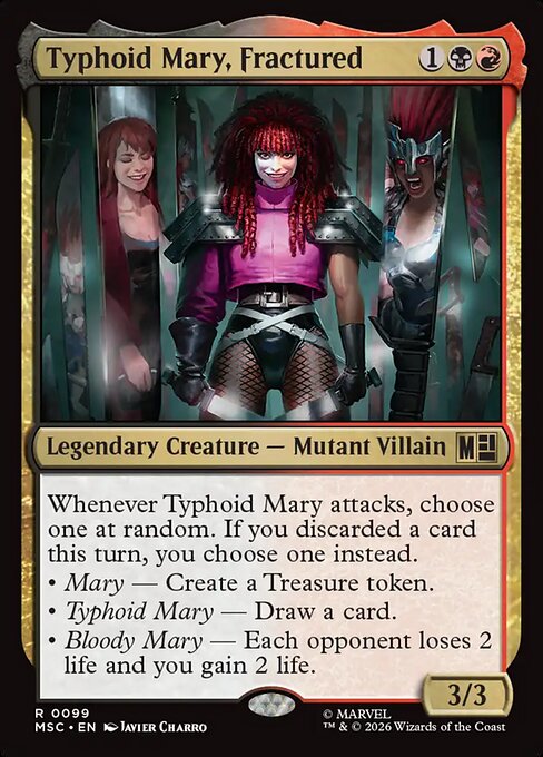 Typhoid Mary, Fractured - Surge Foil