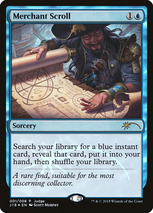 Merchant Scroll - Foil - Judge Promo