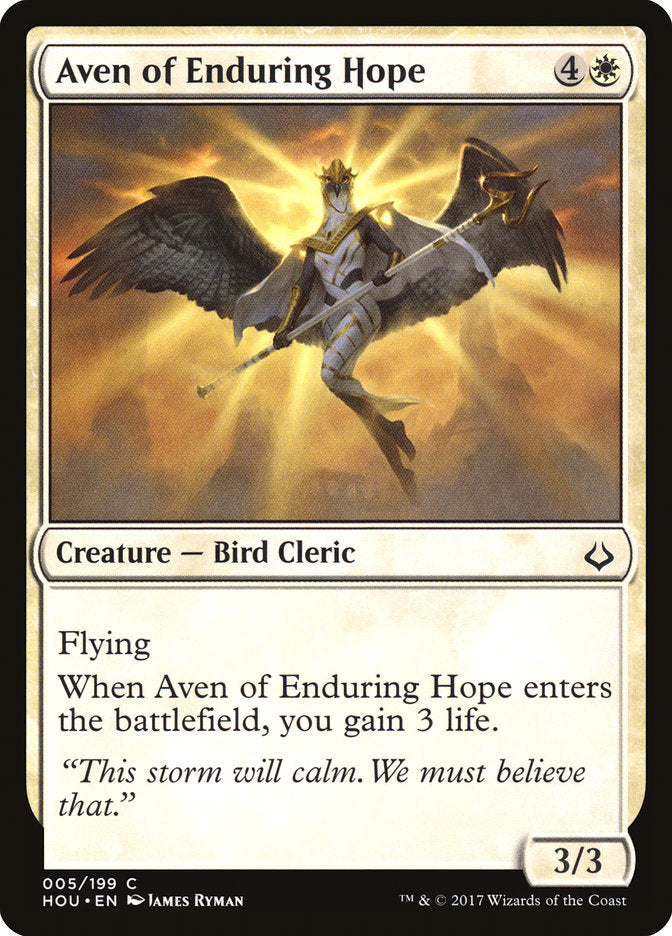 Aven of Enduring Hope - Foil