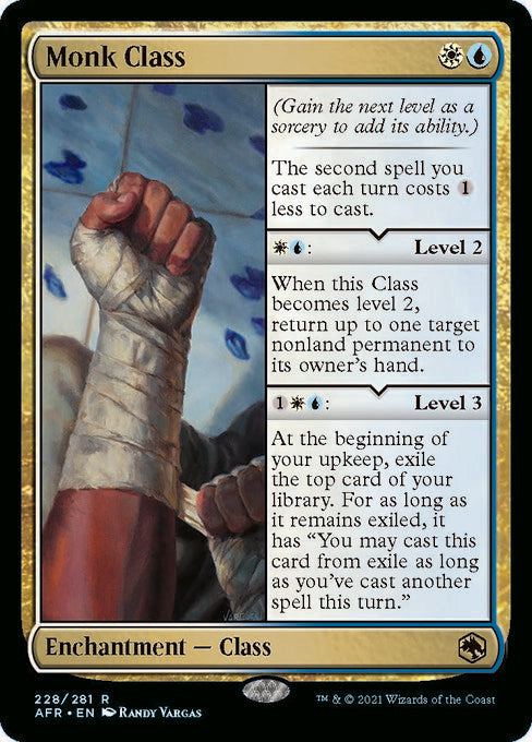 Monk Class - Foil