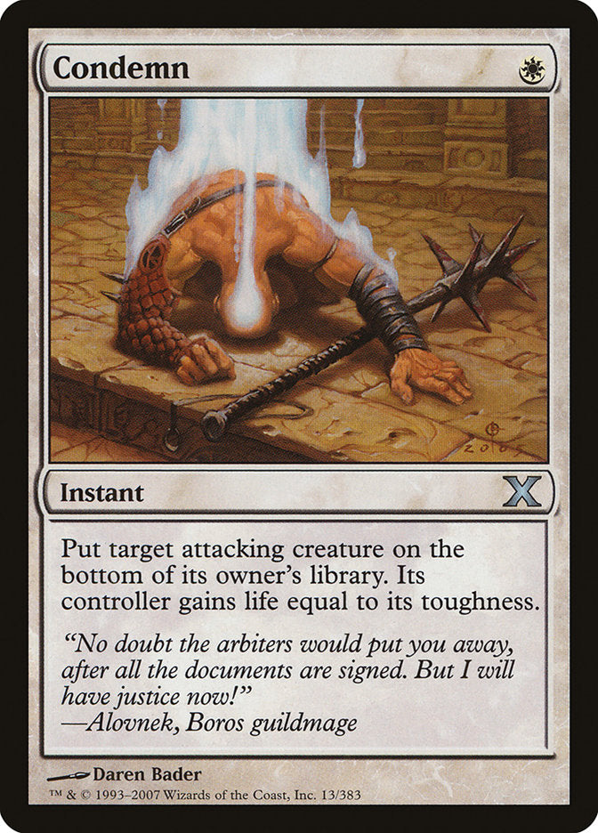 Condemn - Foil