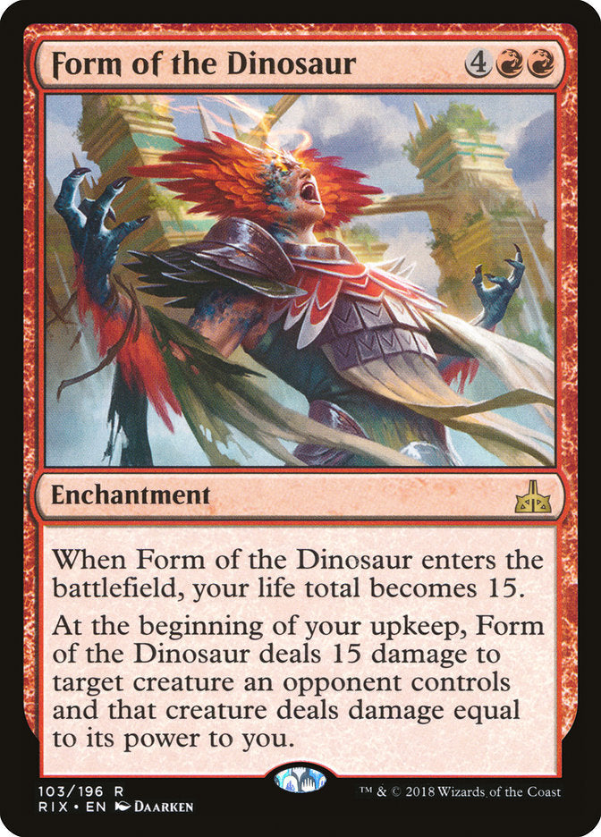 Form of the Dinosaur - Foil