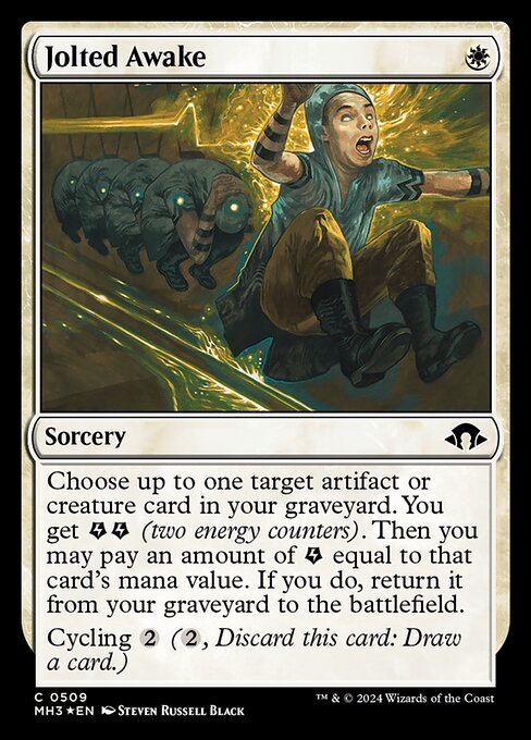 Jolted Awake - Ripple Foil