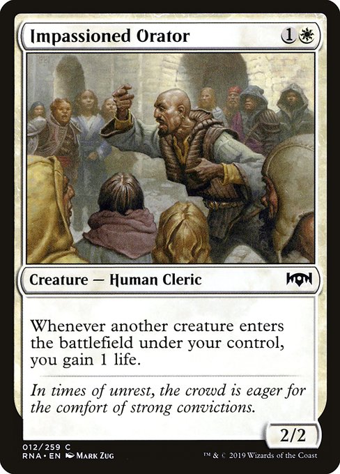 Impassioned Orator - Foil