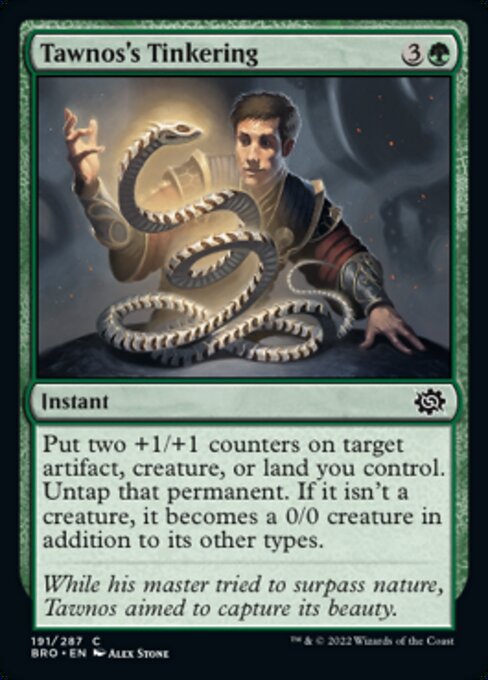 Tawnos's Tinkering - Foil
