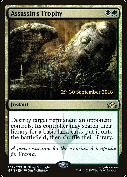 Assassin's Trophy - Foil - Prerelease Promo