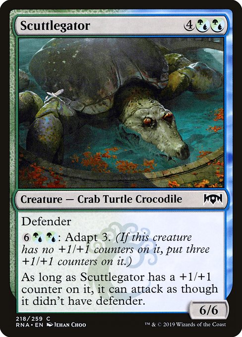 Scuttlegator - Foil