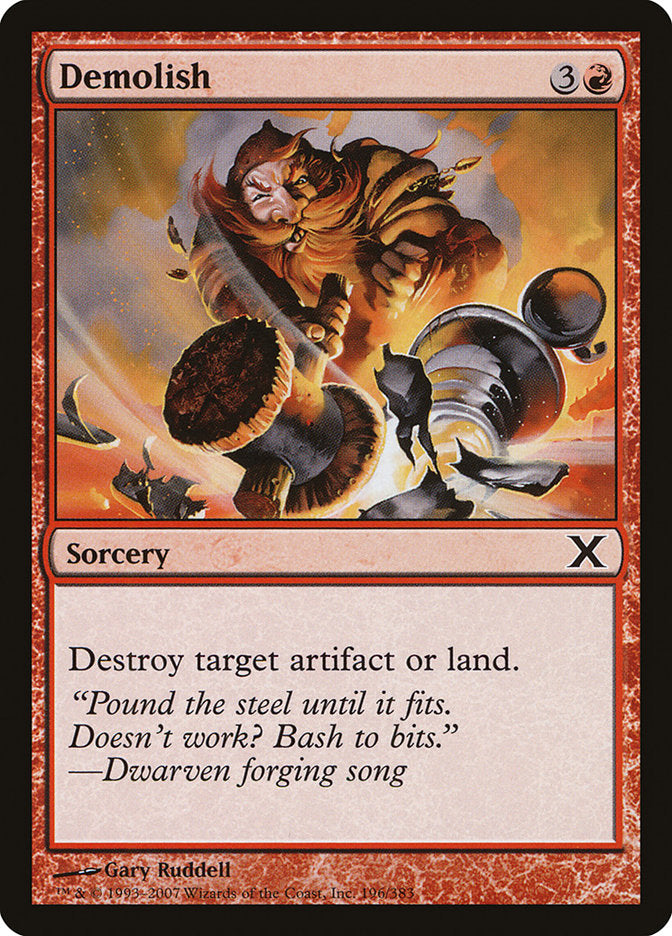 Demolish - Foil