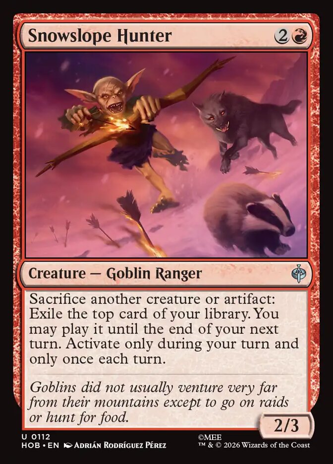 Snowslope Hunter - Foil